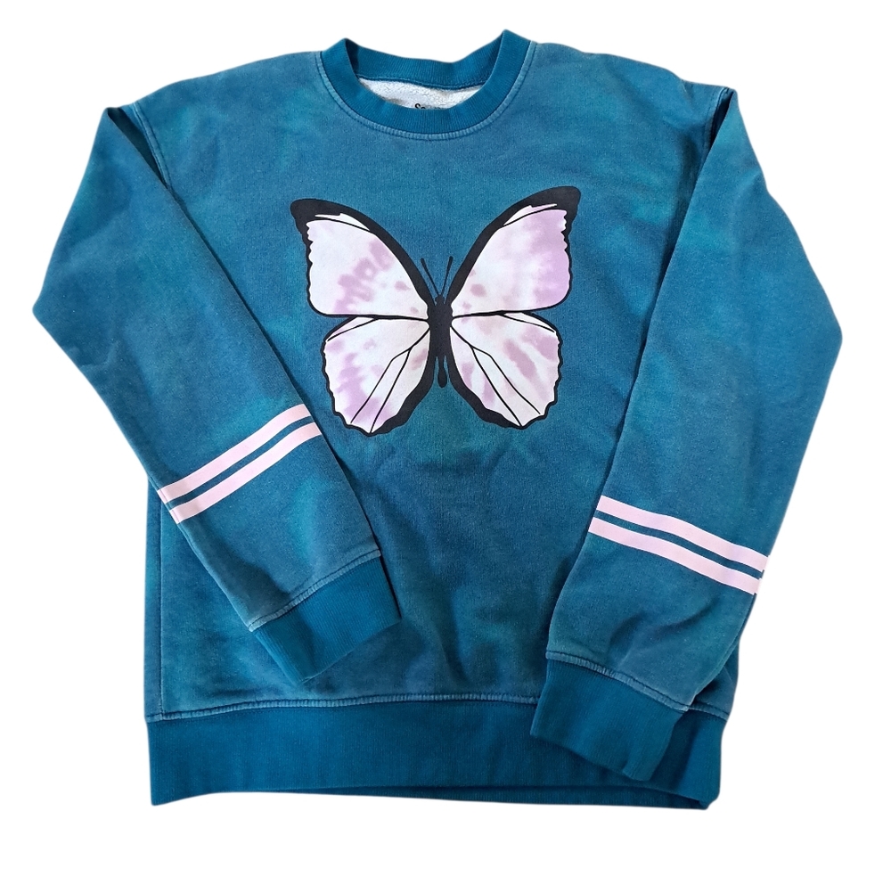 SO Girl's Butterfly Sweatshirt